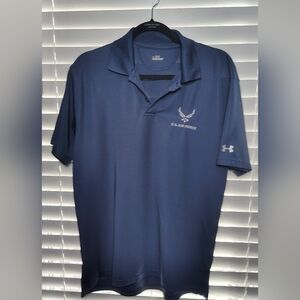 Under Armour Men's Navy Polo Shirt SM